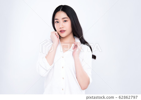 酷，成年，女性，人，襯衫，模特 62862797