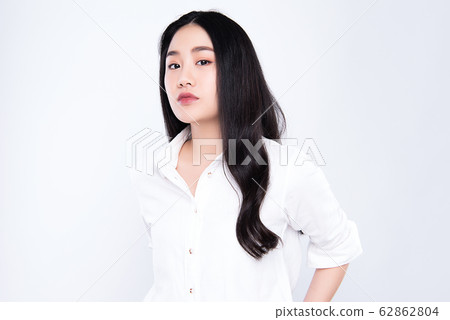 酷，成年，女性，人，襯衫，模特 62862804