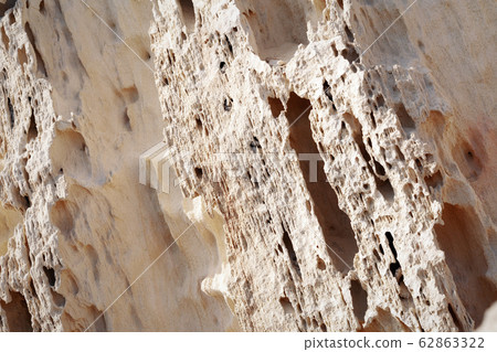 Sandstone stone surface. 62863322
