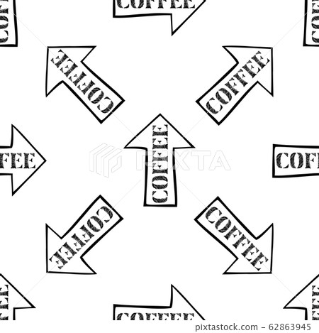coffee seamless pattern 62863945
