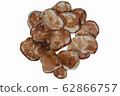 Pancakes on a white background 62866757