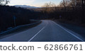 Road for cars on a background of mountains 62866761