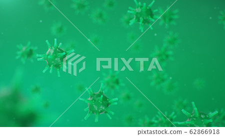 Outbreak of coronavirus, flu virus and 2019-nCov. Concept of a pandemic, epidemic for human cells. COVID-19 under the microscope, pathogen affecting the respiratory system, 3d illustration Outbreak of coronavirus, flu virus and 2019-nCov. Concept of a pandemic, epidemic for human cells. COVID-19 under the microscope, pathogen affecting the respiratory system, 3d illustration 62866918