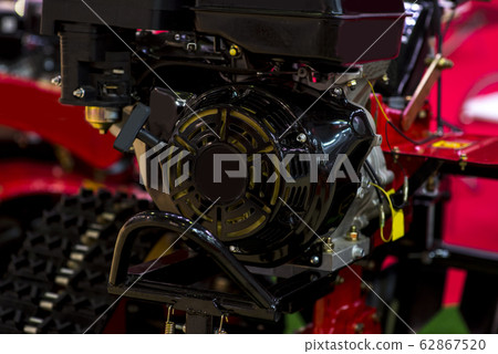 Close up shot of common rail diesel engine 62867520