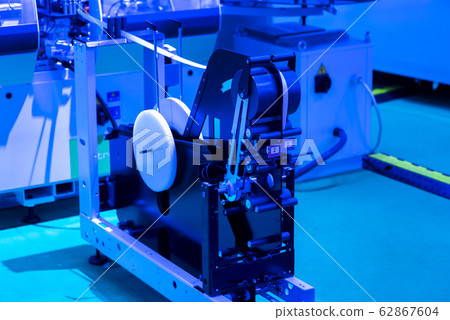 Conveyor belt of packaging folding machine at Conveyor belt of packaging folding machine at 62867604