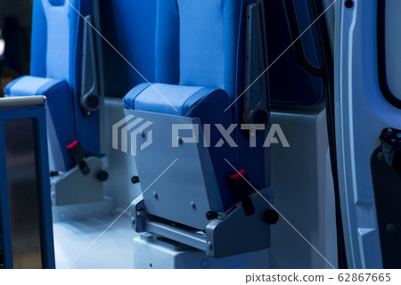 View inside Ambulance modern technology, ambulance 62867665