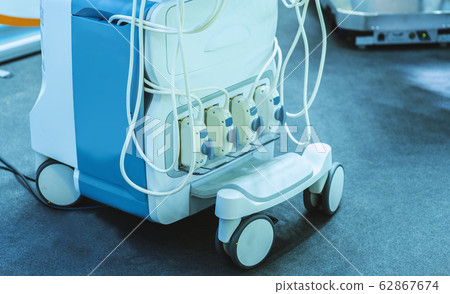Ultrasound hi-tech medical scanner with two Ultrasound hi-tech medical scanner with two 62867674