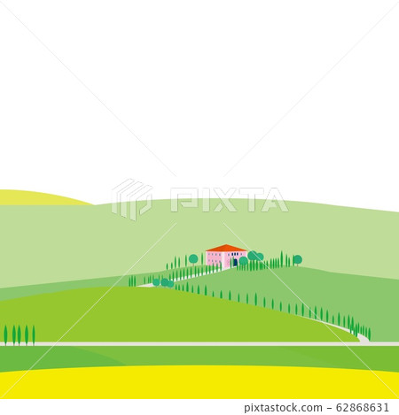 Orcha valley val d'orcia Tuscany toscana spring Orcha valley val d'orcia Tuscany toscana spring 62868631