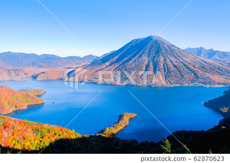 Lake Chuzenji and Mt. Nantai in Autumn (From the Hangetsuzan Observatory) Lake Chuzenji and Mt. Nantai in Autumn (From the Hangetsuzan Observatory) 62870623