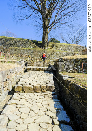 金山城遺址石垣（垂直） 62871030
