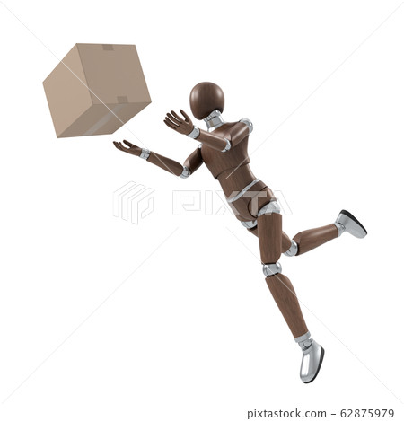 Drawing doll, home delivery series 62875979