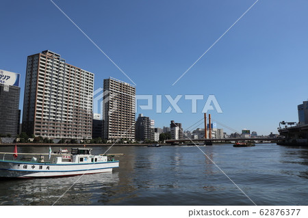Scenery of Shin-Ohashi, Koto-ku, Tokyo 62876377