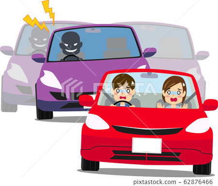 開車時受開車影響的男人和女人 62876466