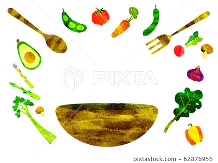 天然色拉碗架 天然色拉碗架 62876956