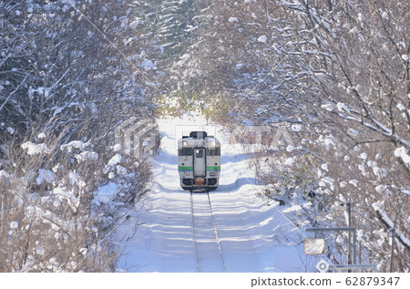 Saginuma Line Ishikari Tsukigata-Toyogaoka JR Hokkaido Kiha 40-402 (Naeho) 62879347