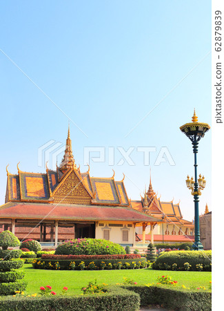 Pavilion in garden of Royal Palace, Phnom Penh, 62879839