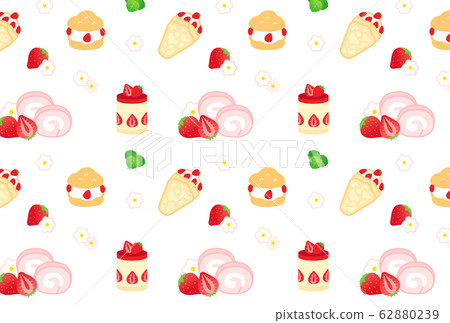 Strawberry background 62880239
