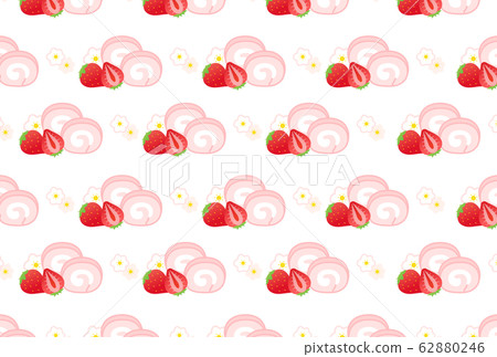 草莓背景 62880246