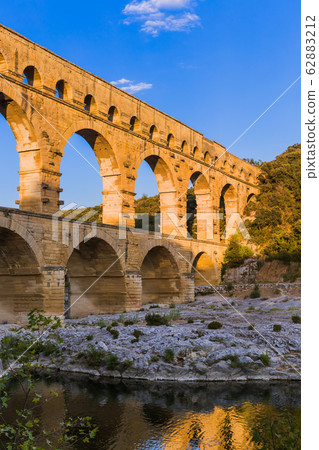 Aqueduct Pont du Gard - Provence France Aqueduct Pont du Gard - Provence France 62883212