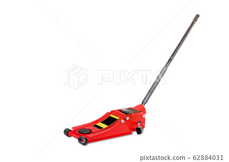 Hydraulic car jack to lift car for change the wheel. 62884031