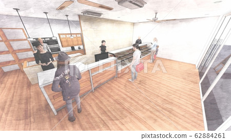 蛋糕店裡有人圖50 蛋糕店裡有人圖50 62884261