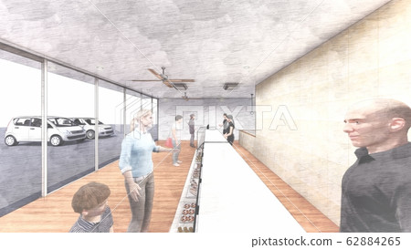 蛋糕店裡有人圖60 蛋糕店裡有人圖60 62884265