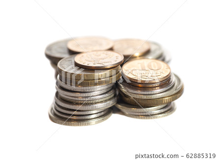 Stack of coins Stack of coins 62885319
