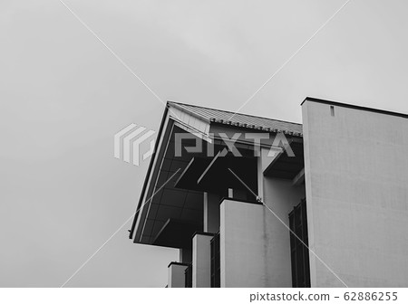 roof and facade of the hotel roof and facade of the hotel 62886255