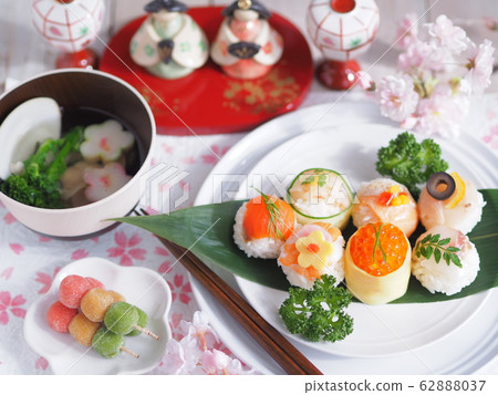Hina Matsuri日本料理可愛的Temari壽司 62888037