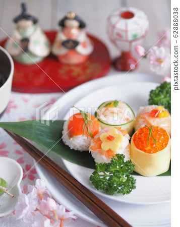Hina Matsuri日本料理可愛的Temari壽司 Hina Matsuri日本料理可愛的Temari壽司 62888038