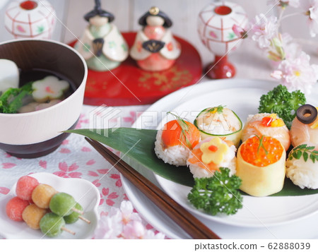 Hina Matsuri日本料理可愛的Temari壽司 Hina Matsuri日本料理可愛的Temari壽司 62888039