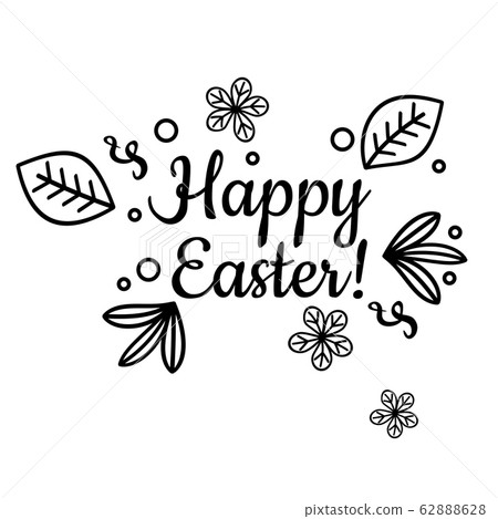Easter greeting card template. Easter greeting card template. 62888628