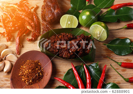 Hot and Spicy sauce with local ingredient fresh 62888901