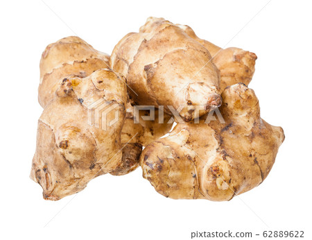 several tubers of jerusalem artichoke (sunroot) 62889622