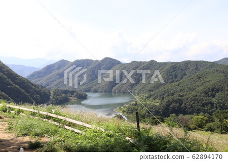 Beautiful lake in korea 62894170