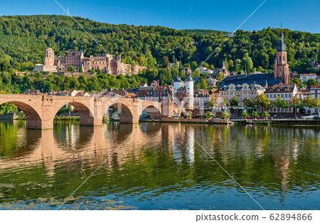 Heidelberg town on Neckar river, Germany Heidelberg town on Neckar river, Germany 62894866
