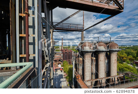 Industrial factory in Duisburg, Germany. 62894878