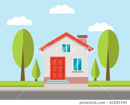 retro style home icon retro style home icon 62895340