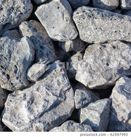 Stone crushed stone on the construction site as an Stone crushed stone on the construction site as an 62897993