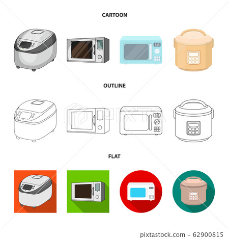 Vector illustration of food and inside logo. Set of food and cooker stock vector illustration. Vector illustration of food and inside logo. Set of food and cooker stock vector illustration. 62900815