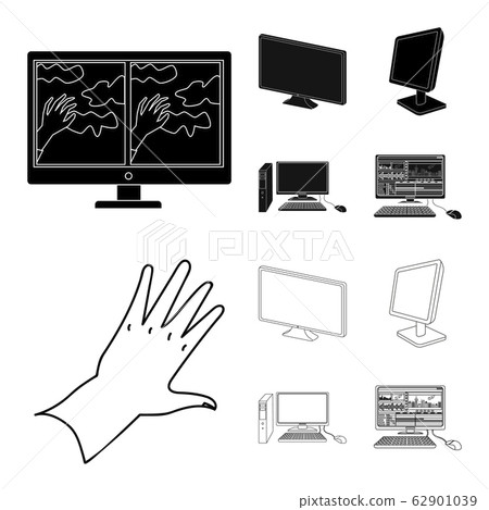 Vector design of screen and computer symbol....-插圖素材 [62901039] - PIXTA圖庫