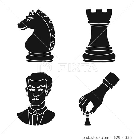 Vector illustration of club and target logo. Set of club and game stock symbol for web. Vector illustration of club and target logo. Set of club and game stock symbol for web. 62901336