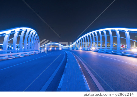 Meydan Bridge and street road or path way on Meydan Bridge and street road or path way on 62902214