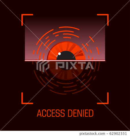 Allowed Access concept. Fingerprint 62902331