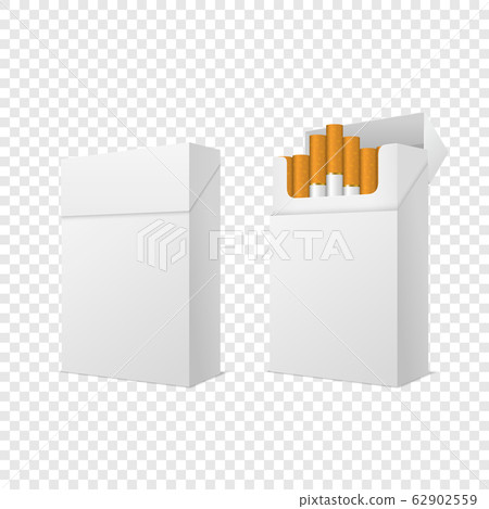 Vector Realistic Closed and Opened Clear Blank Empty and with Cigarettes Pack Box Set Isolated on Transparent Background. Design Template. Smoke Problem Concept, Tobacco, Cigarette Mockup. Side View Vector Realistic Closed and Opened Clear Blank Empty and with Cigarettes Pack Box Set Isolated on Transparent Background. Design Template. Smoke Problem Concept, Tobacco, Cigarette Mockup. Side View 62902559