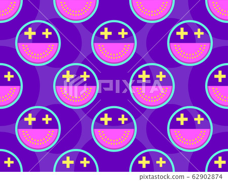 Slices of watermelon seamless pattern 62902874
