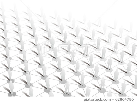 矢量圖剪影網絡有影響力的人流感新冠狀病毒 矢量圖剪影網絡有影響力的人流感新冠狀病毒 62904790