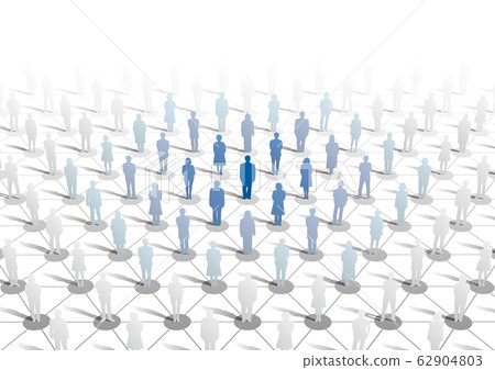 Vector illustration silhouette network influencer influenza new coronavirus 62904803