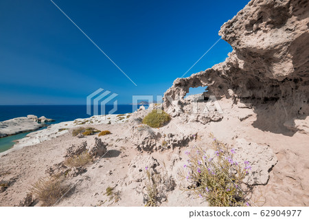 Amazing landscape of Milos island, Greece 62904977