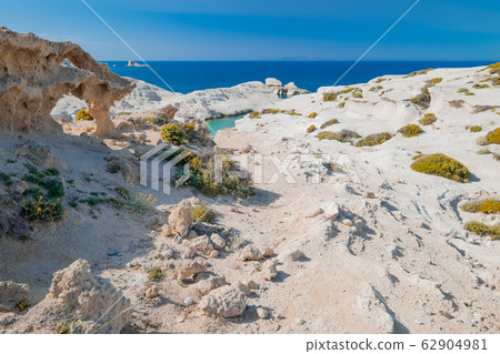Amazing landscape of Milos island, Greece 62904981